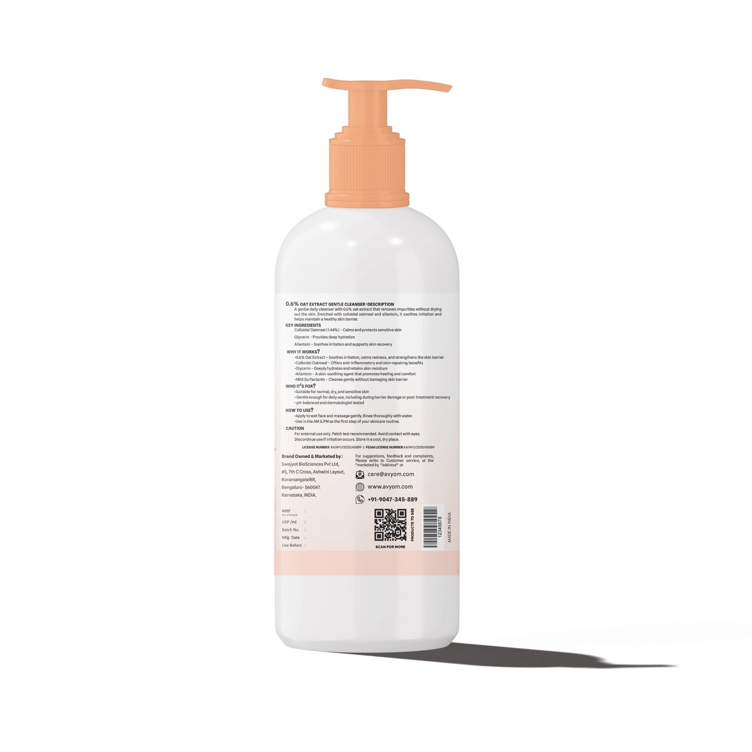 Face Cleanser For Oily & Acne-Prone Skin