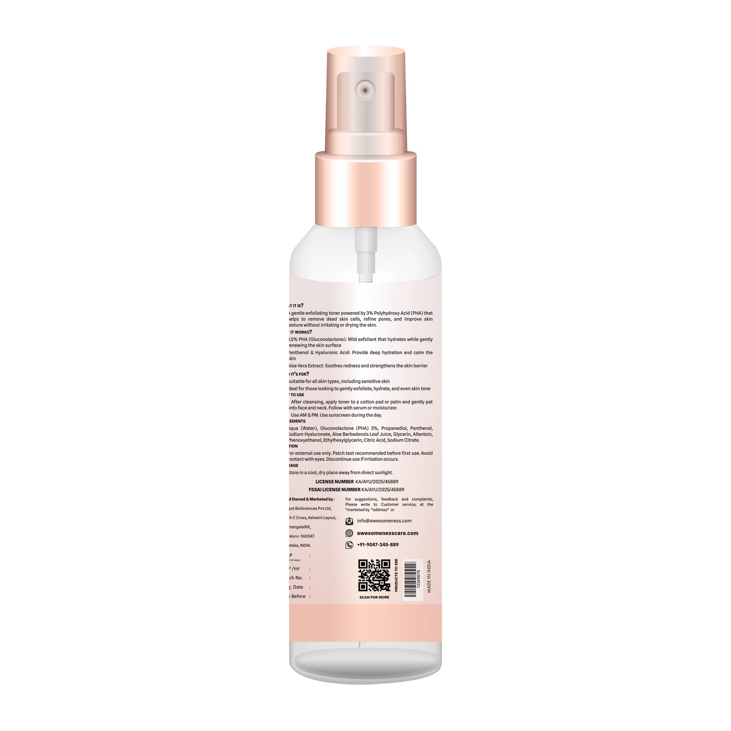Face Toner Dry & Normal Skin