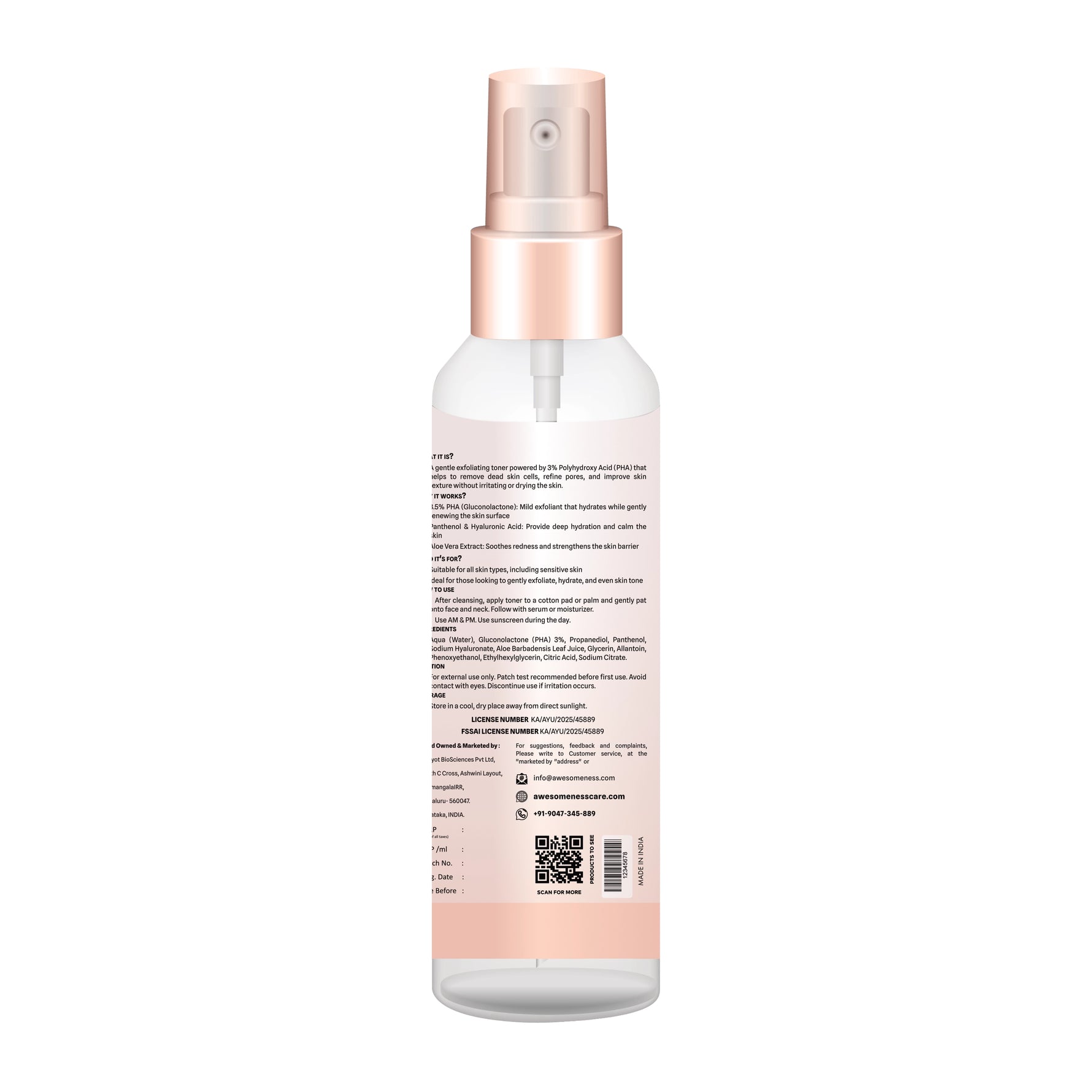 Face Toner Dry & Normal Skin